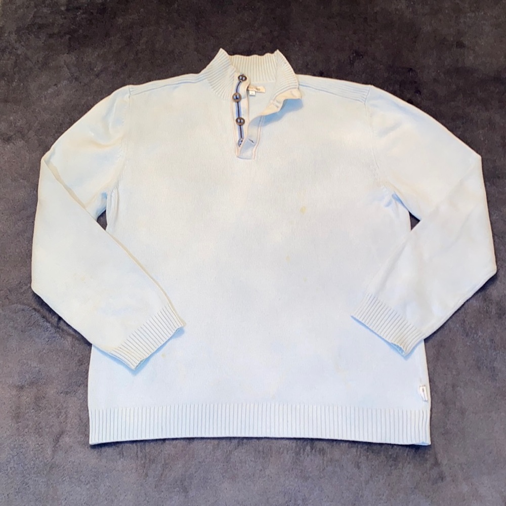 G2000 Blu Men XL Baby Blue Sweater